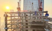 打造深圳前海“新名片”！中鐵鋼構(gòu)參建中英中糧大廈順利封頂