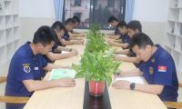 柳州市城中區(qū)消防救援大隊組織開展“書香潤消防·閱讀促成長”世界讀書日  主題閱讀活動