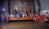 安全下穿流花湖  中鐵二局參建的廣州地鐵十一號線土建進度超八成