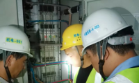 奮斗迎國慶|中建安裝南方公司參建的佛山瓏裕商業(yè)中心項目順利完成通電調(diào)試