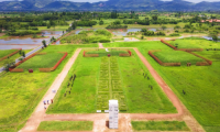 迎亞運，促雙碳丨杭州亞運會倒計時100天，千年舟點亮地標為夢想助力