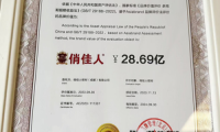 俏佳人板材品牌價(jià)值28.69億