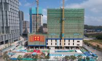 深圳“工業(yè)上樓”博創(chuàng)科技大廈項(xiàng)目封頂