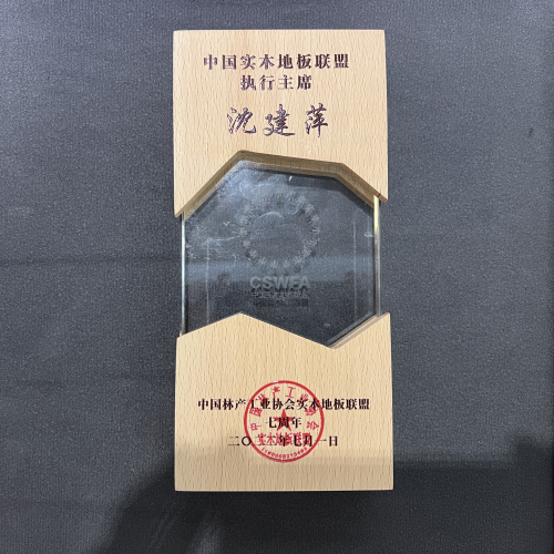 中國實木地板聯(lián)盟七周年會議圓滿落幕 紅利地板蟬聯(lián)實木聯(lián)盟主席單位