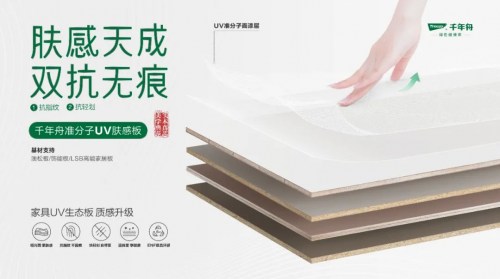 膚感天成，雙抗無痕丨千年舟「準(zhǔn)分子UV膚感板」來了！