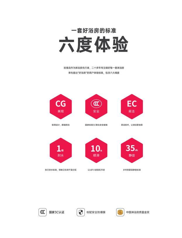 玫瑰島淋浴房，將優(yōu)雅品質搬進生活