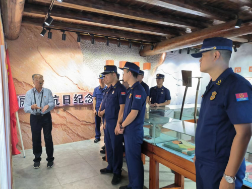 喜迎二十大  奮進新征程——融水苗族自治縣消防救援大隊開展主題  教育系列黨日活動