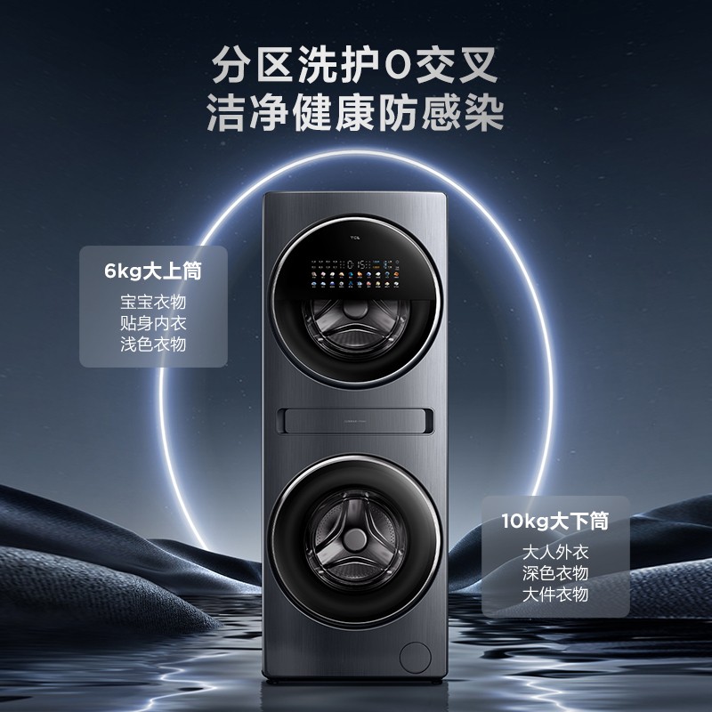 分區(qū)洗衣機(jī)成為流行？最好用的分區(qū)洗衣機(jī)Q10真的有必要買(mǎi)
