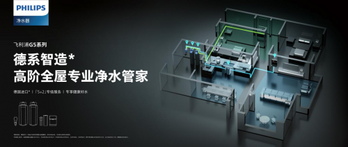 全屋凈水新趨勢(shì)，飛利浦水健康重磅推出G5系列