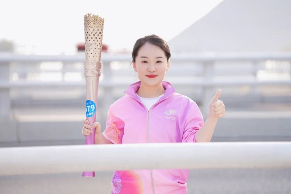 傳遞桂冠·助夢(mèng)閃耀！千年舟集團(tuán)副總裁田茂華擔(dān)任亞殘運(yùn)會(huì)火炬手