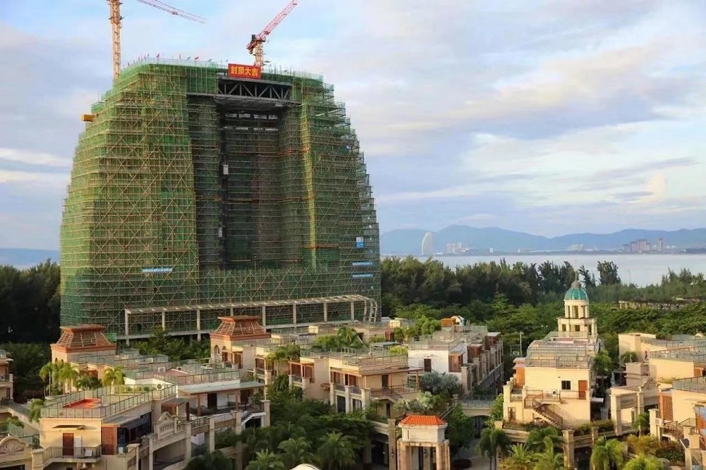 順利封頂！海南又一海景酒店加速建設(shè)