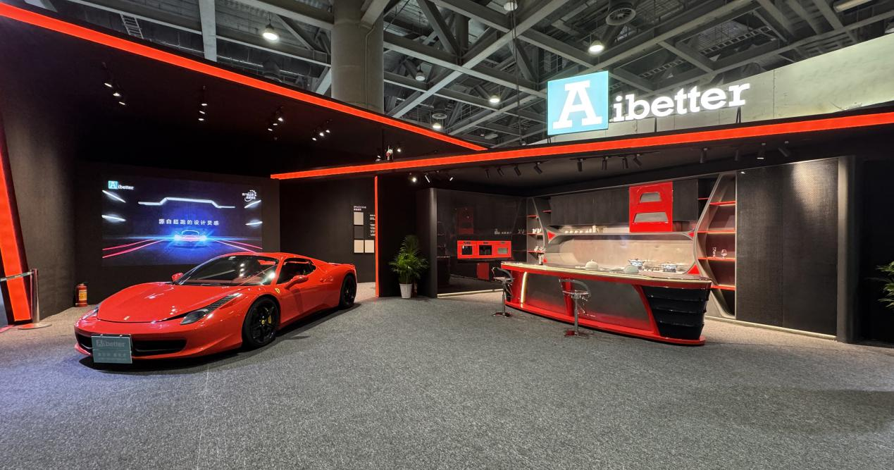 第14屆中國廣州定制家居展丨不銹鋼櫥柜十大品牌Aibetter愛貝特攜Ferrari法拉利系列一經(jīng)亮相，引爆全場