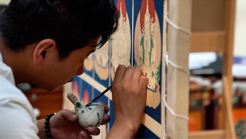 嘉絨唐卡：綻放在卷軸上的千年華彩