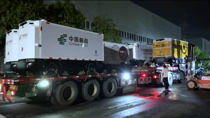 全力以赴 | 九識智能無人物流車全國火熱交付中！