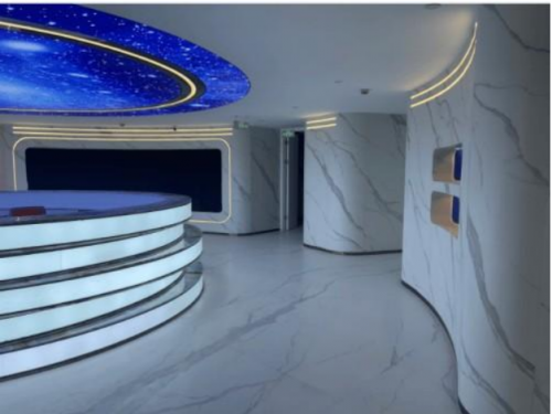 佛山冠睿巖板熱彎廠家教你如何辨別燒好的熱彎精品